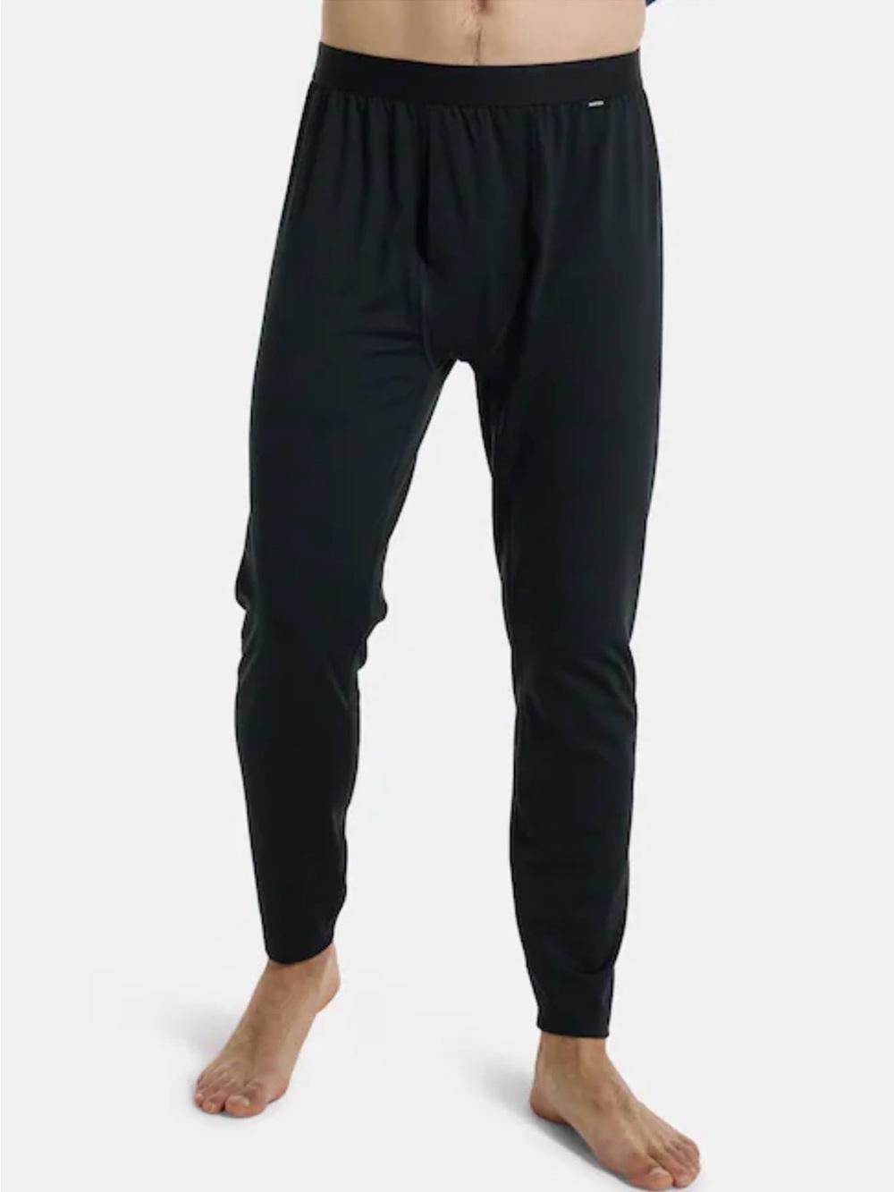 New Burton Men’s Mid Weight Base Layer Pants True Black Size XL